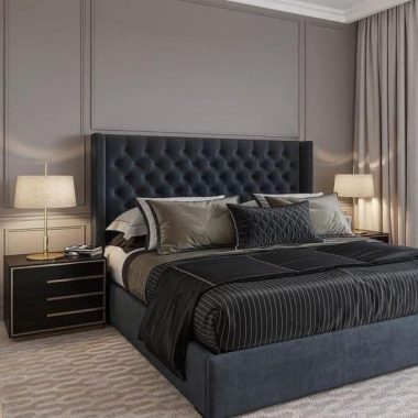 Chesterfield Wing Bed