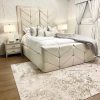 crushed velvet divan bed​