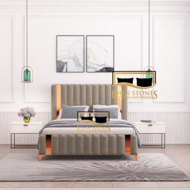 Milan Bed - White - Luxury Bedroom Furniture
