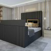 single bed with tv