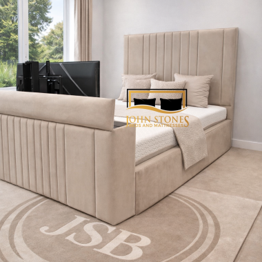 luxury smart bed with tv